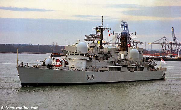 HMS Southampton ID 1190